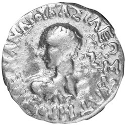 Drachme Argent Royaume Indo-grec - Menandros Ier/Athena
