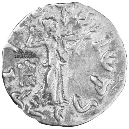 Drachme Argent Royaume Indo-grec - Menandros Ier/Athena (2)