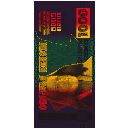 Billet Souvenir 1000 Crédits Galactic - Obi Wan Kenobi (6)
