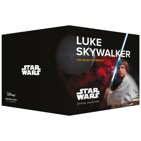 Billet Souvenir 500 Crédits Galactic - Luke Skywalker (4)