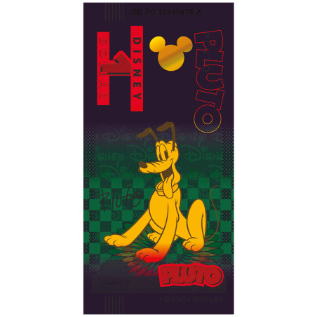 Billet souvenir 1 Dollar Disney - Pluto