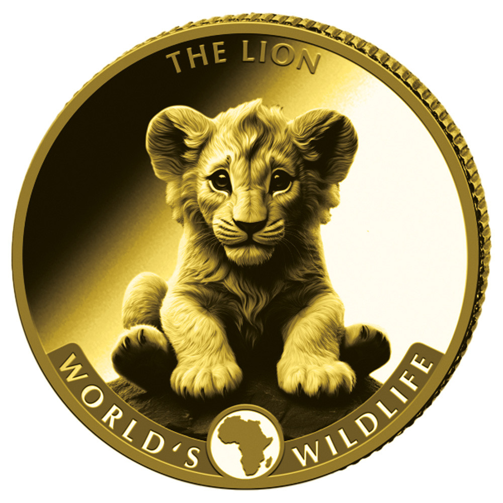 10 Francs CFA Or BE 2025 - Lionceau