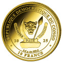 10 Francs CFA Or BE 2025 - Lionceau (2)