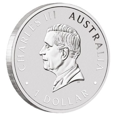 1 Dollar Argent Australie BE 2026 colorisée - Koala (2)