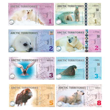 8 billets Territoires Arctiques