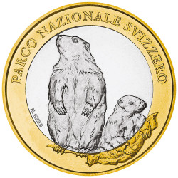 10 Francs Suisse 2010 - Marmotte des Alpes