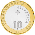 10 Francs Suisse 2010 - Marmotte des Alpes (2)