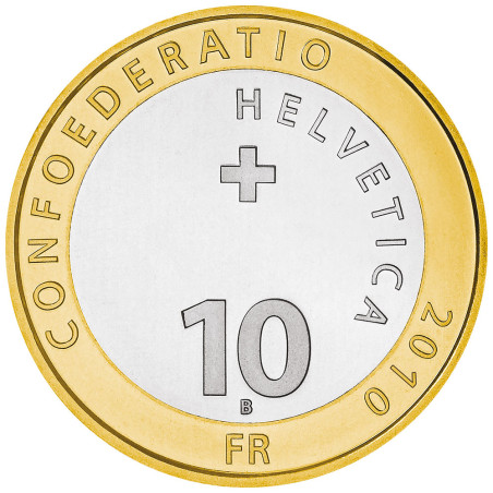 10 Francs Suisse 2010 - Marmotte des Alpes (2)