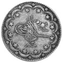 20 Kurus Argent - Abdul Hamid II
