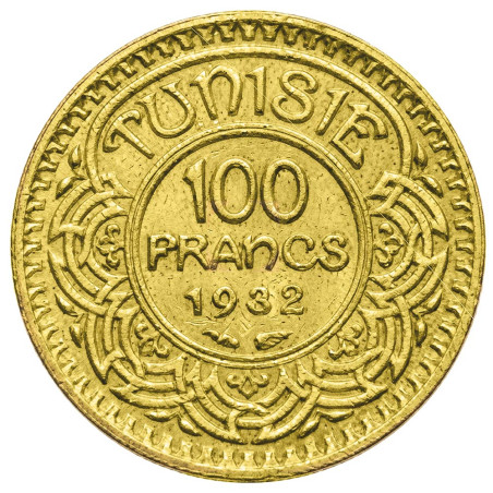 100 Francs Or Tunisie - “Ahmad II” (2)
