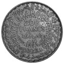 200 Francs Argent Maroc 1953 (2)