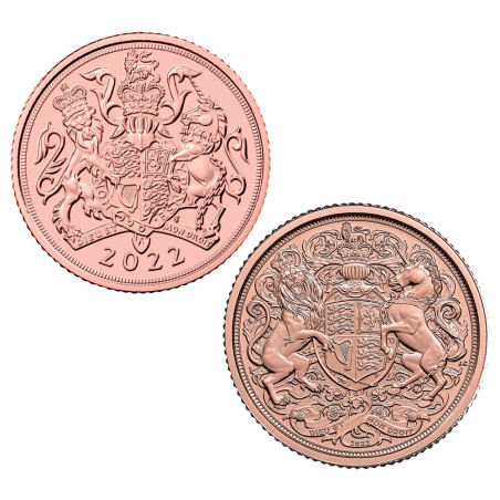 Lot 2 Demi-Souverains Or (2)