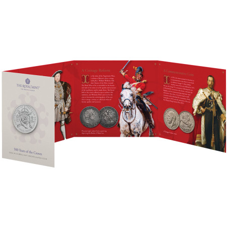 5 Dollars Royaume-Uni  BU 2026 - 500 ans de la Couronne britannique (3)