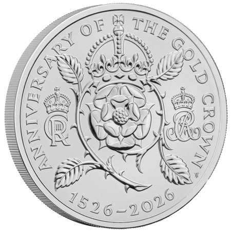 5 Dollars Royaume-Uni  BU 2026 - 500 ans de la Couronne britannique (4)