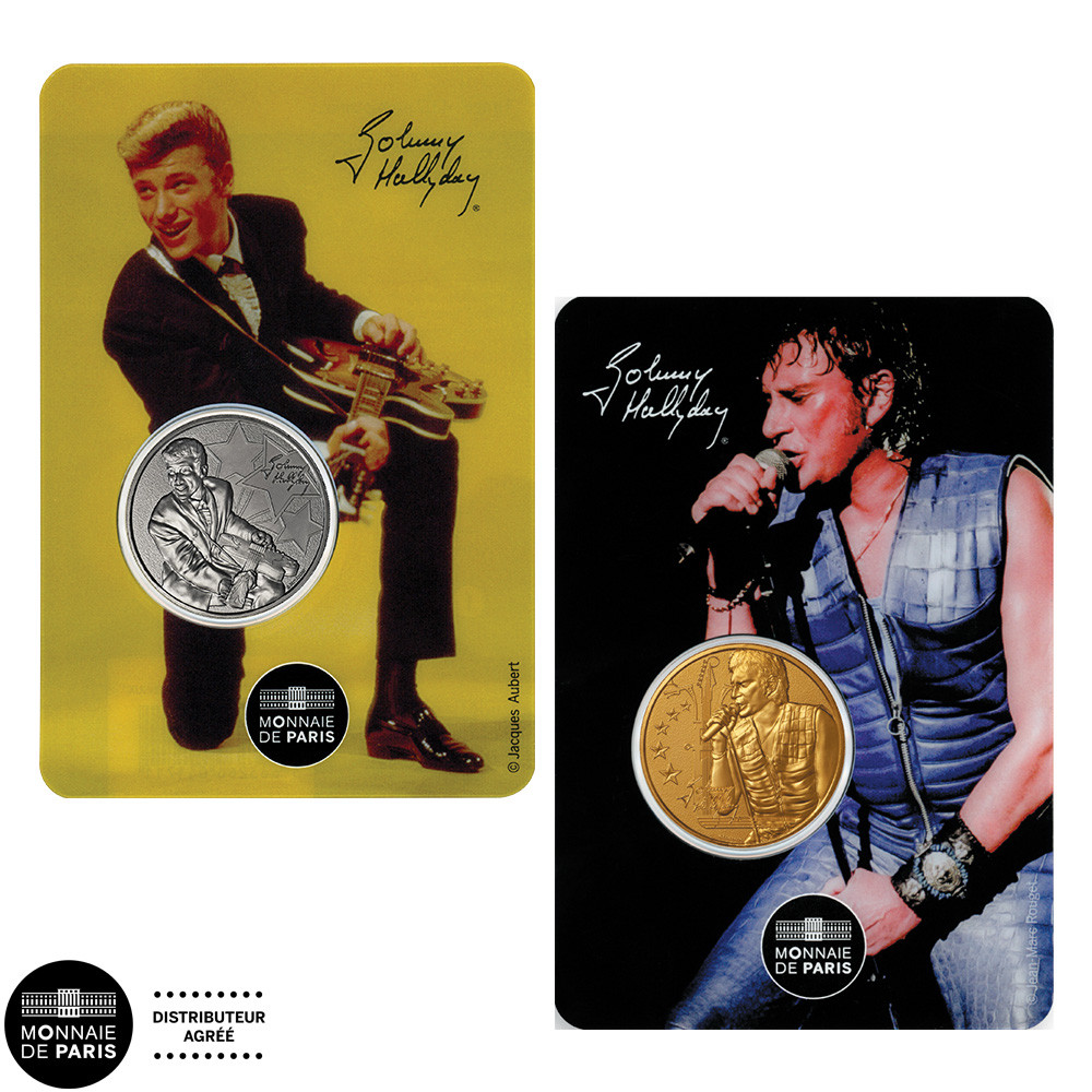 Lot 2 blisters J. Hallyday