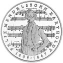 5 Marks Allemagne 1984 - Felix Mendelssohn Bartholdy