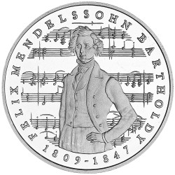 5 Marks Allemagne 1984 - Felix Mendelssohn Bartholdy