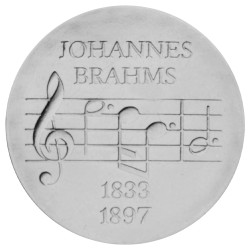 5 Marks Allemagne 1972 - Johannes Brahms
