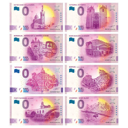 Lot 14 Billets Souvenir 0 Euro + Billet Notre-Dame  de Paris offert