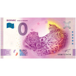 Billets Souvenir 0 Euro - Bioparc de Doué-la-Fontaine