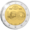 2 Euro Belgique BE 2026 - 100 ans de la SNCF belge