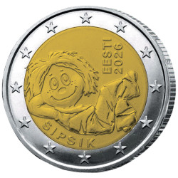 2 Euro Estonie BU 2026 - Sipsik