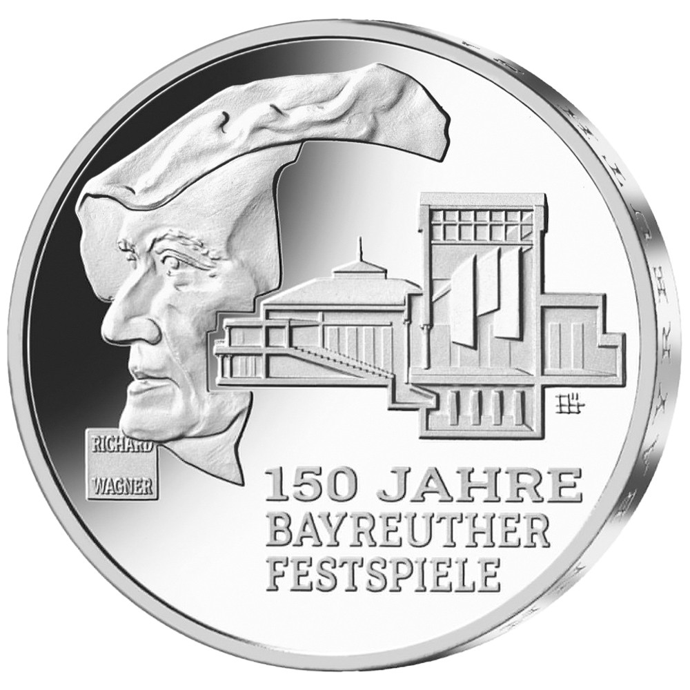 35 Euro Argent  Allemagne BU 2026 - Festival Richard Wagner