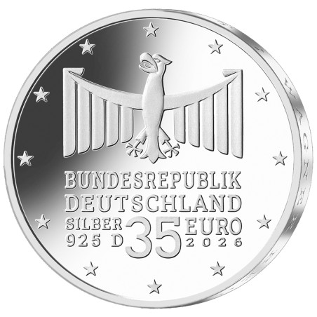 35 Euro Argent  Allemagne BU 2026 - Festival Richard Wagner (2)