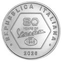 5 Euro Argent Italie BU 2026 - 80 ans de Vespa