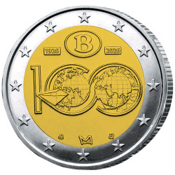 2 Euro Belgique 2026 - 100 ans de Société nationale des chemins de fer belge