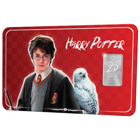 Lingot Argent 1 g - Harry Potter : 25 ans de magie (2)