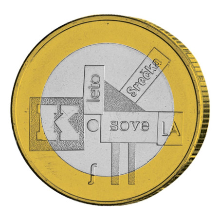 3 Euro Slovénie 2026 - Srecko Kosovel