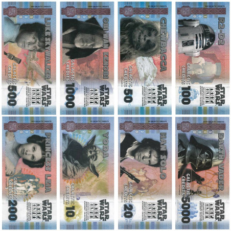 Lot 8 billets Star Wars™ (3)