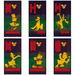 Lot des 6 billets Disney™