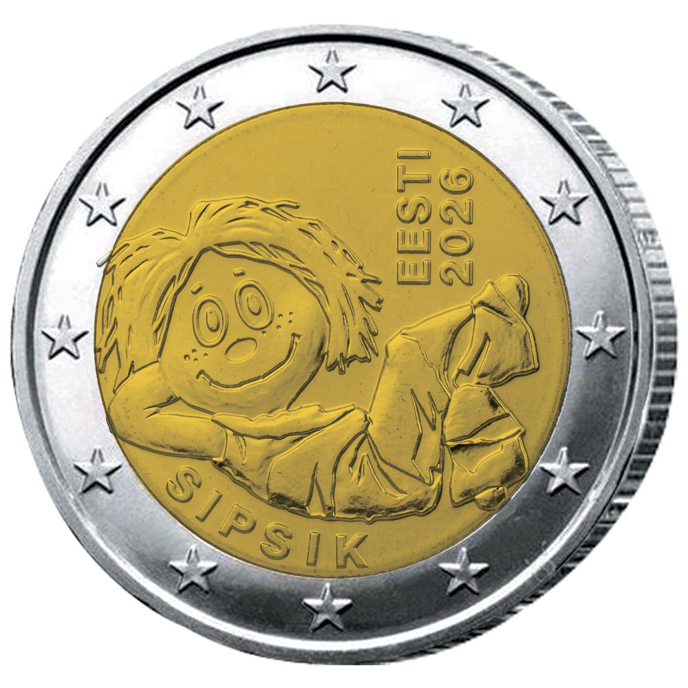 2 Euro Estonie 2026 - Spisik