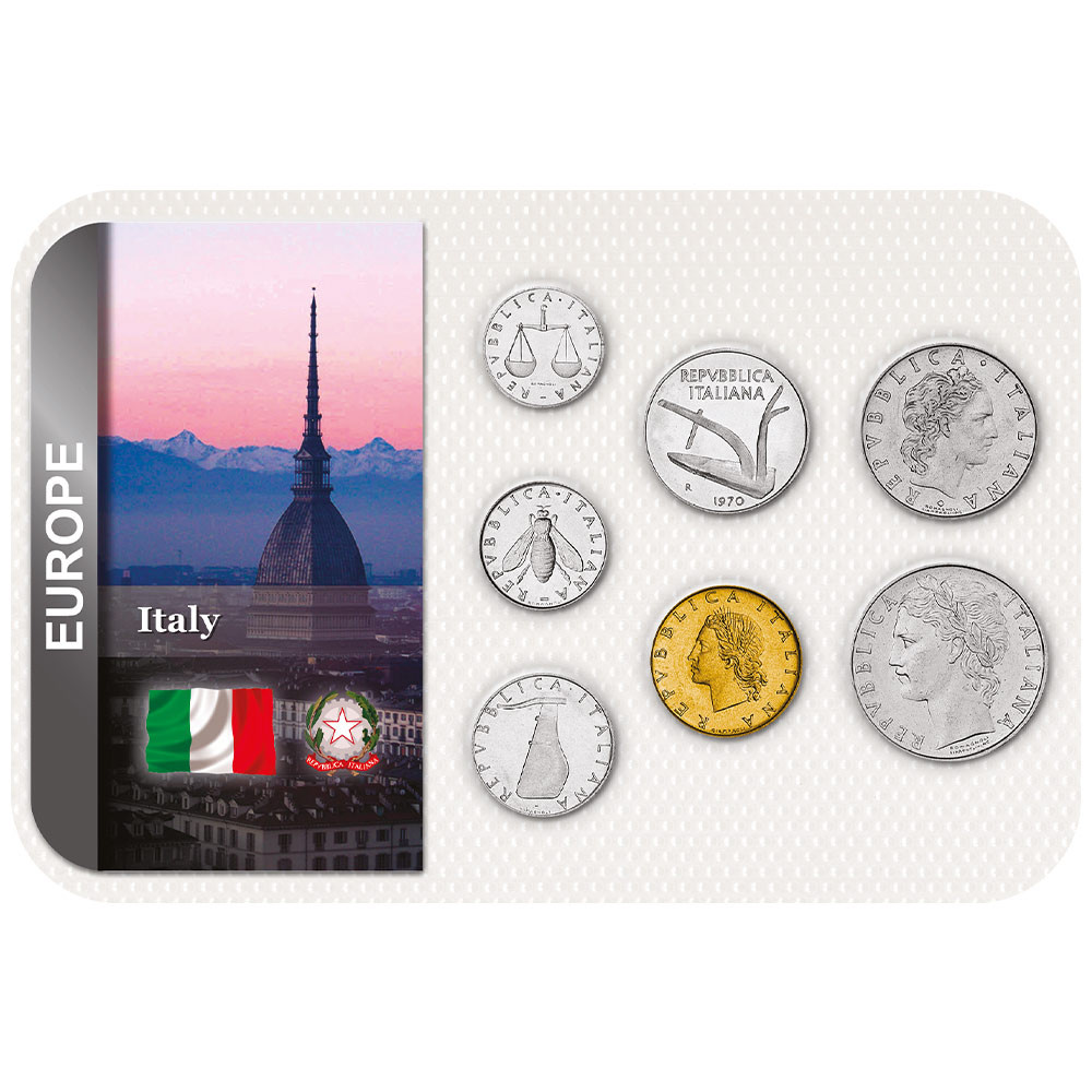 Série Italie 1969-1970 - Début de la République Italienne