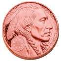 1 Dollar Lakota Sioux  BU 2026 - 20 ans du Buffalo Haut-relief (2)
