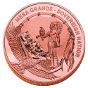 1 Dollar Mesa Grande BU 2027 - Cheval sauvage Haut-relief (2)