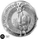 10 Euro Argent France BE 2027 - Année de la Chèvre