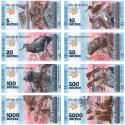 8 billets Souvenir Galapagos