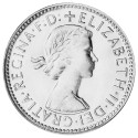 1 Shilling Argent  Australie 1955-1963 (2)