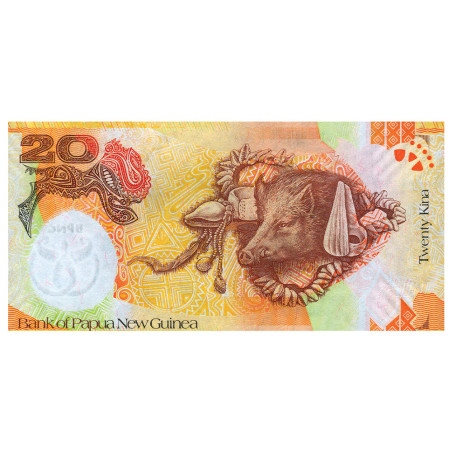 20 Kina Papouasie-Nouvelle-Guinée 2008 (2)