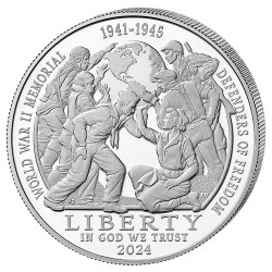1 Dollar Argent USA BE 2024 - La plus grande Génération