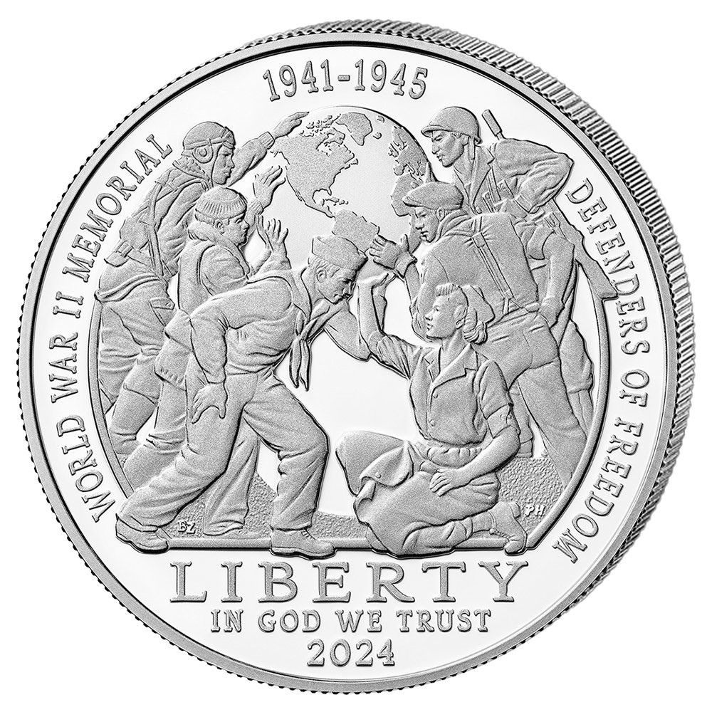 1 Dollar Argent USA BE 2024 - La plus grande Génération