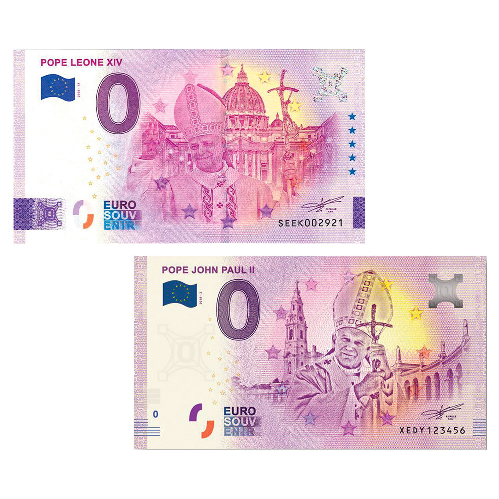 Lot 2 Billets Souvenir