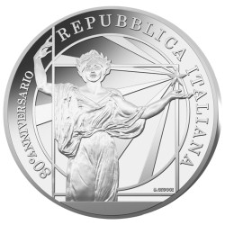 6 Euro Argent Italie FDC 2026 - Premier vote des Femmes en Italie