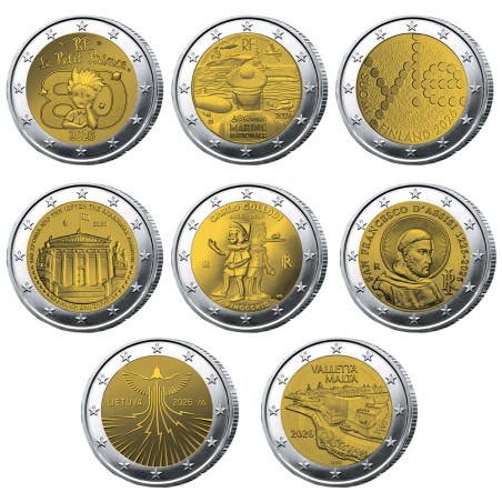 Lot 20 x 2 Euro 2026 (2)