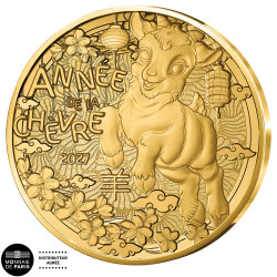 1/4 Euro France 2027 - Année de la Chèvre