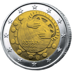 2 Euro Portugal 2026 - Rotary