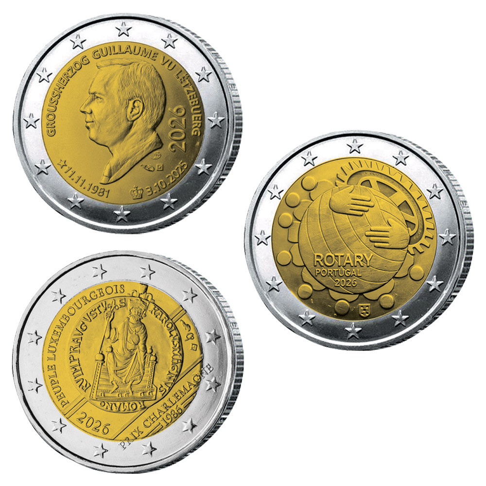 Lot 3 x 2 Euro 2026